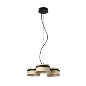 Loop Integrated LED Pendants Wood, 2700K