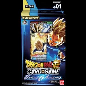 Dragon Ball Super TCG XD01 Universe 6 Assailants Expert Deck