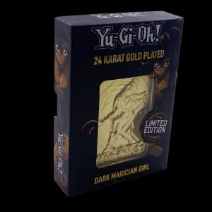 Dark Magician Girl (Yu-Gi-Oh) Gold Limited Edition Collectable Ingot