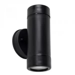 Trenley IP44 Up/Down Wall Light in Black
