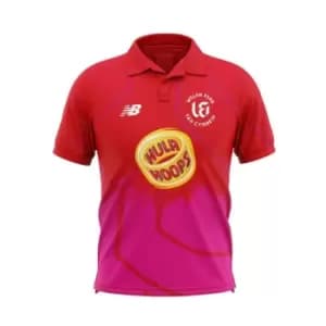 New Balance Balance Welsh Fire Polo Shirt Mens - Red