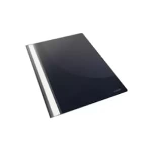 Esselte VIVIDA Report Flat File A4 Black Plastic With Clear Front Box