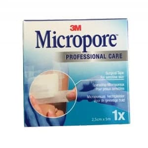Micropore Surgical Tape 2.5cm x 5m