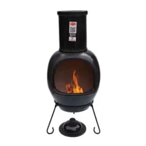 Gardeco Asteria Chiminea - Black