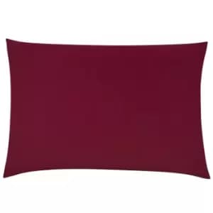 Contra Velvet Cushion Oxblood
