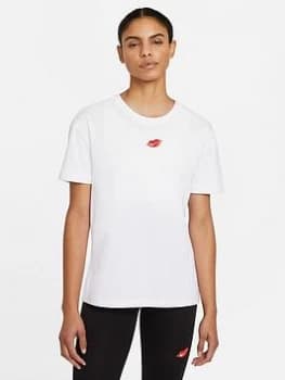Nike NSW Love T-Shirt - White, Size XS, Women
