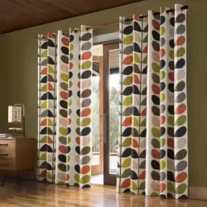 Orla Kiely Multi Stem Curtains, 168 x 183cm, Multi