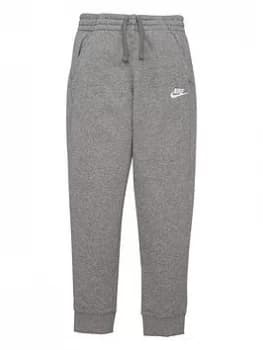 Nike Boys NSW Club French Terry Jogger Pant - Grey/White, Size L=12-13 Years