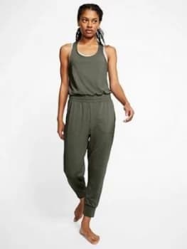 Nike Yoga Jumpsuit - Khaki