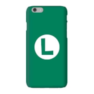 Nintendo Super Mario Luigi Logo Phone Case - iPhone 6 - Snap Case - Gloss
