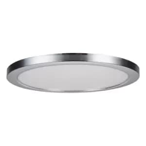 Spa 290mm Tauri LED Flush Ceiling Light Ring Chrome