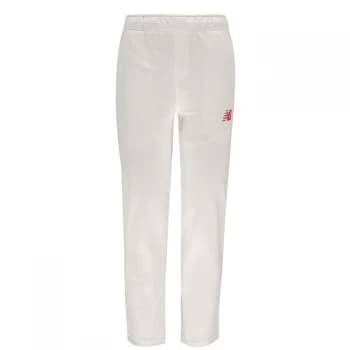 New Balance Player Cricket Trousers Juniors - White