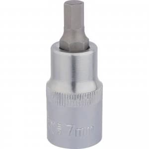 Draper Expert 1/2" Drive Hexagon Socket Bit Metric 1/2" 7mm