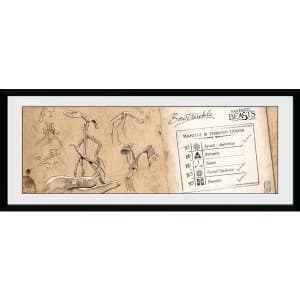 Fantastic Beasts Bow Truckle Framed Collector Print
