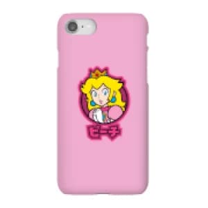 Nintendo Super Mario Peach Kanji Phone Case - iPhone 8 - Snap Case - Gloss