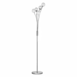 Village At Home Jackson 5 Ball Floor Lamp Chrome