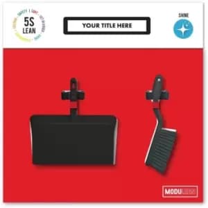 Shadow Board for Dry Cleaning Red