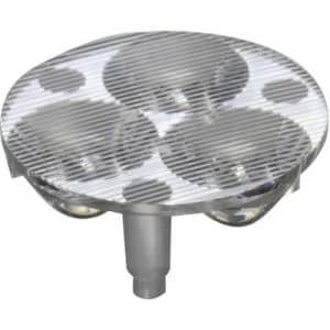 LED optics Water clear Rippled Transparent 17 46.6 No. of