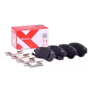 BREMBO Brake pad set MAZDA,SUZUKI,SUBARU P 16 013X 04465B1190,04465B1190000,04465B1191 04465B1191000,04465B1320,04465B1320000,04465B1380,04491B1120