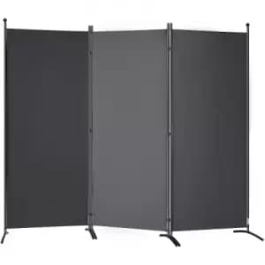 VEVOR Room Divider, 6.1 ft Room Dividers and Folding Privacy Screens (3-panel), Fabric Partition Room Dividers for Office, Bedroom, Dining Room, Study
