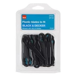 BQ GP205 Plastic Lawnmower blade Pack of 20