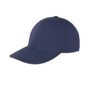 Result Unisex Core Memphis 6 Panel Baseball Cap (Pack of 2) (One Size) (Navy Blue)