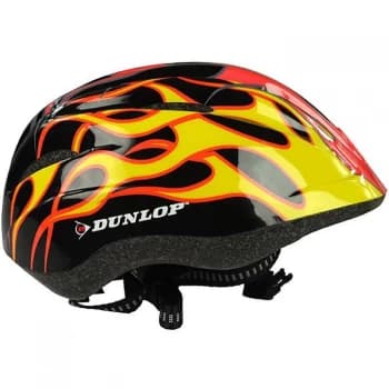 Dunlop Kids Cycling Helmet - Red/Yellow