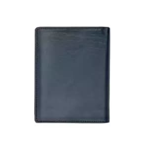 Vertical Trifold Leather Wallet