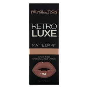 Makeup Revolution Retro Luxe Lip Kits Matte Grandee