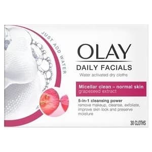 Olay Daily Facials 5-in1 Dry Cloths - Normal Skin