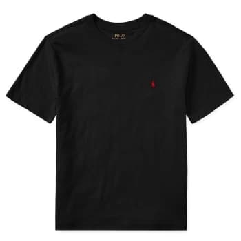 Polo Ralph Lauren Junior Boys Short Sleeve Logo T Shirt - Black
