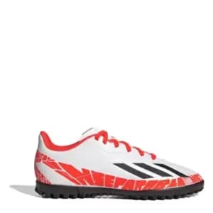adidas X Messi .4 Junior Astro Turf Trainers - White