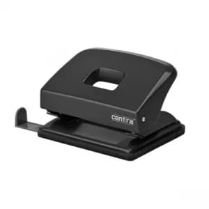 Rapid Plastic Hole Punch 20 Sheets Black