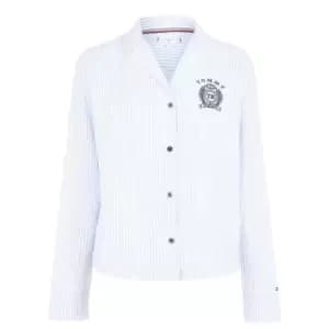 Tommy Bodywear Long Sleeve Pyjama Shirt - Blue
