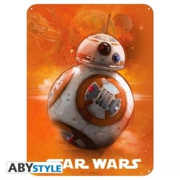 Star Wars - Bb8 (28 x 38cm)Metal Plate
