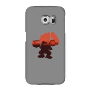Nintendo Donkey Kong Silhouette Serengeti Phone Case - Samsung S6 Edge - Snap Case - Gloss