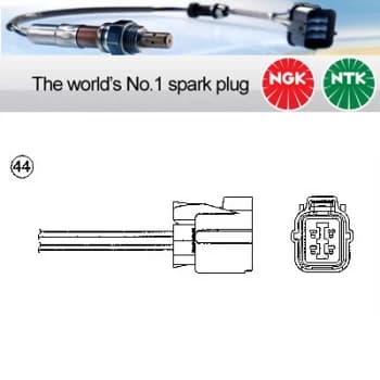 NGK OZA501-H23 / 0469 Lambda Sensor Zirconia Type Oxygen O2 Exhaust Probe