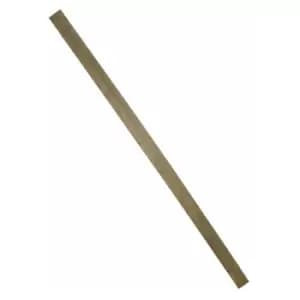 8'x4" x 4" Forest Green UC4 Incised Fence Post - Pressure Treated