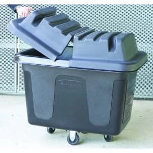 Rubbermaid Cube Truck 0.4m Cubed Black FG461400BLA