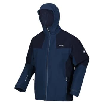 Regatta Wentwood VI 3in1 Waterproof Jacket - MoonLtDn/Nvy