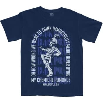My Chemical Romance - Immortality Arch Unisex Large T-Shirt - Blue