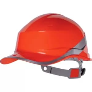 Venitex Hi-Vis Baseball PPE Safety Helmet (Pack of 2) (One Size) (Red)