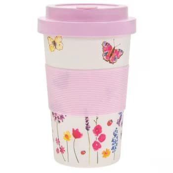 Butterfly Garden Bamboo Mug by Lesser & Pavey