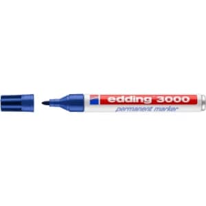 Edding 3000 Permanent Marker - Blue