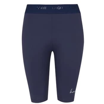 Hugo Boss Logo Biker Shorts Navy Size L Men