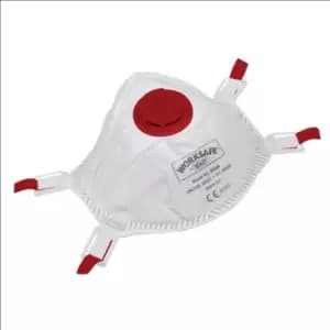 Worksafe Cup Mask Valved FFP3 - Pack of 3
