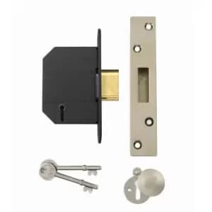 Yale B-Bsdl-3.0-Pb 76mm Polished Brass 5 Lever Deadlock