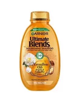 Garnier Ultimate Blends Argan Oil Shiny Hair Shampoo 400ml
