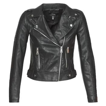 Vero Moda VMKERRIULTRA womens Leather jacket in Black - Sizes S,M,L,XL,XS