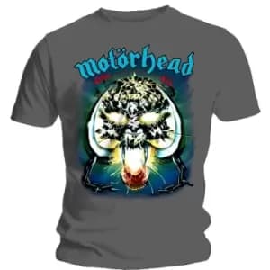 Motorhead - Overkill Unisex Large T-Shirt - Grey